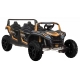 Buggy ATV RACING UTV2000 Z Baterią Li-ion Pojazd 4-osobowy  A033